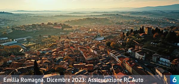 Osservatorio Prezzi Assicurazione Auto in Emilia Romagna in Dicembre 2023