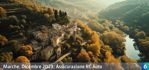 Osservatorio Prezzi Assicurazione Auto in Marche in Dicembre 2023