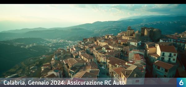 Osservatorio Prezzi Assicurazione Auto in Calabria in Gennaio 2024