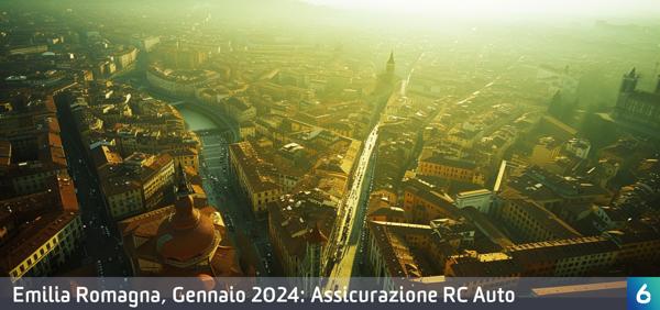 Osservatorio Prezzi Assicurazione Auto in Emilia Romagna in Gennaio 2024