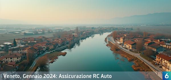 Osservatorio Prezzi Assicurazione Auto in Veneto in Gennaio 2024