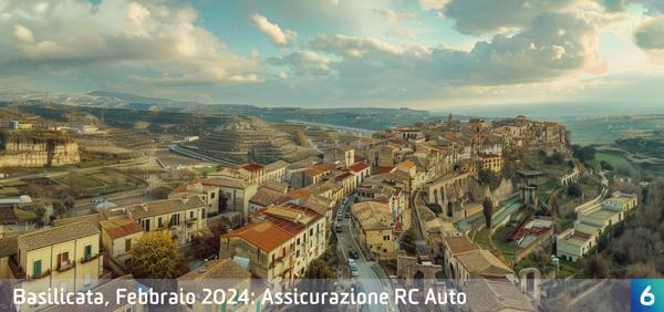 Osservatorio Prezzi Assicurazione Auto in Basilicata in Febbraio 2024