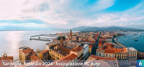 Osservatorio Prezzi Assicurazione Auto in Sardegna in Febbraio 2024