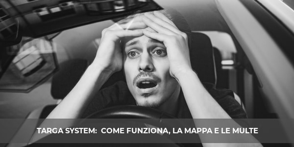 targa system come funziona mappa multe