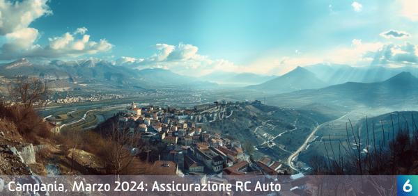 Osservatorio Prezzi Assicurazione Auto in Campania in Marzo 2024