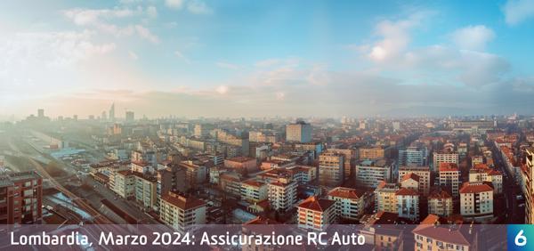 Osservatorio Prezzi Assicurazione Auto in Lombardia in Marzo 2024