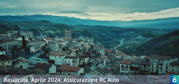 Osservatorio Prezzi Assicurazione Auto in Basilicata in Aprile 2024