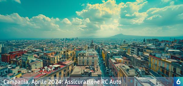Osservatorio Prezzi Assicurazione Auto in Campania in Aprile 2024