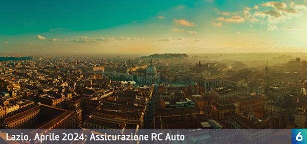 Osservatorio Prezzi Assicurazione Auto nel Lazio in Aprile 2024