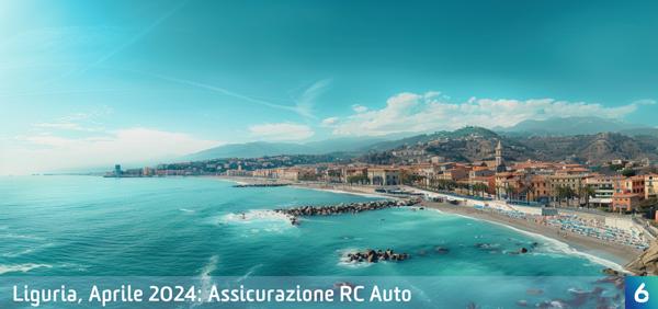 Osservatorio Prezzi Assicurazione Auto in Liguria in Aprile 2024