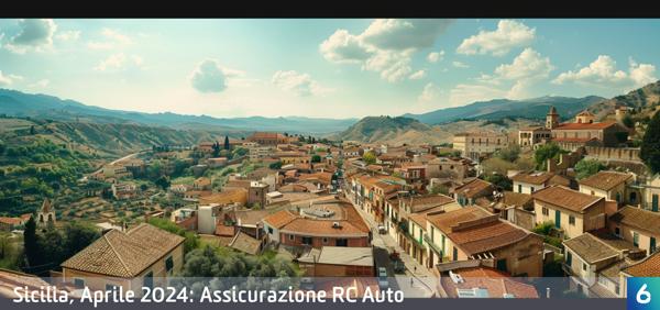 Osservatorio Prezzi Assicurazione Auto in Sicilia in Aprile 2024