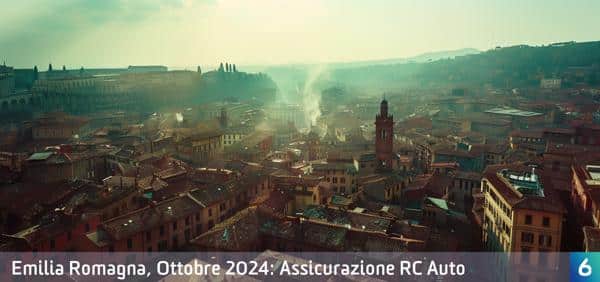 Osservatorio Prezzi Assicurazione Auto in Emilia Romagna in Ottobre 2024
