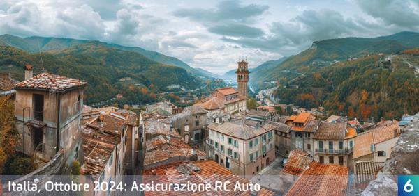 Osservatorio Prezzi Assicurazione Auto in Italia in Ottobre 2024