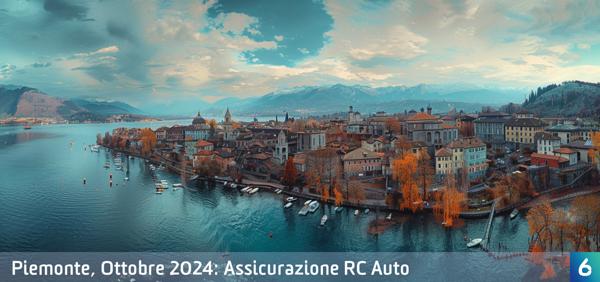 Osservatorio Prezzi Assicurazione Auto in Piemonte in Ottobre 2024