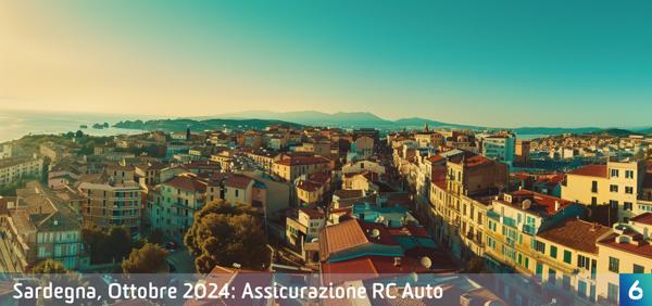 Osservatorio Prezzi Assicurazione Auto in Sardegna in Ottobre 2024