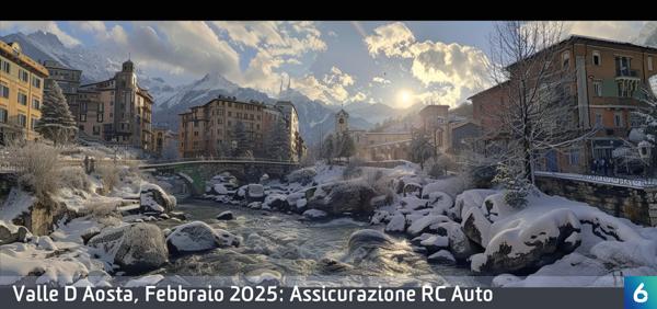 Osservatorio Prezzi Assicurazione Auto in Valle D Aosta in Febbraio 2025