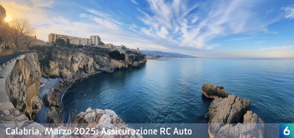 Osservatorio Prezzi Assicurazione Auto in Calabria in Marzo 2025