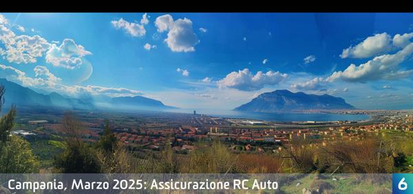 Osservatorio Prezzi Assicurazione Auto in Campania in Marzo 2025