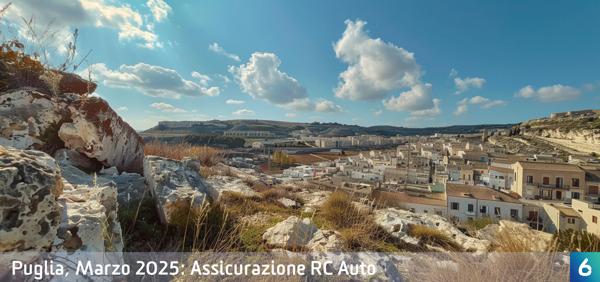 Osservatorio Prezzi Assicurazione Auto in Puglia in Marzo 2025