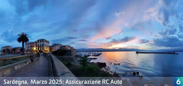 Osservatorio Prezzi Assicurazione Auto in Sardegna in Marzo 2025