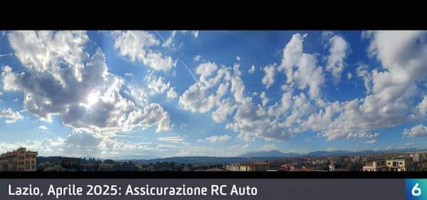 Osservatorio Prezzi Assicurazione Auto nel Lazio in Aprile 2025