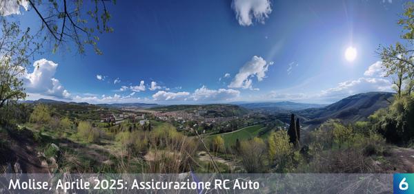 Osservatorio Prezzi Assicurazione Auto in Molise in Aprile 2025