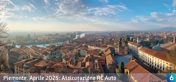 Osservatorio Prezzi Assicurazione Auto in Piemonte in Aprile 2025