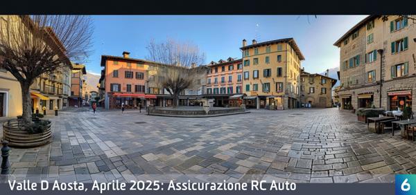 Osservatorio Prezzi Assicurazione Auto in Valle D Aosta in Aprile 2025