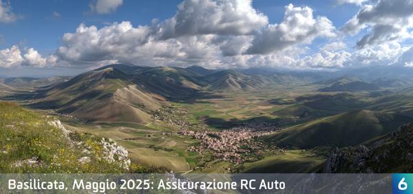 Osservatorio Prezzi Assicurazione Auto in Basilicata in Maggio 2025