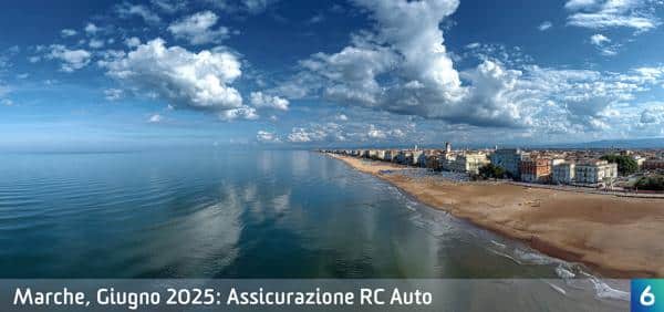 Osservatorio Prezzi Assicurazione Auto nelle Marche in Giugno 2025