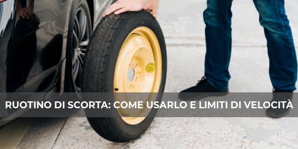 ruotino di scorta come usarlo limiti di velocità