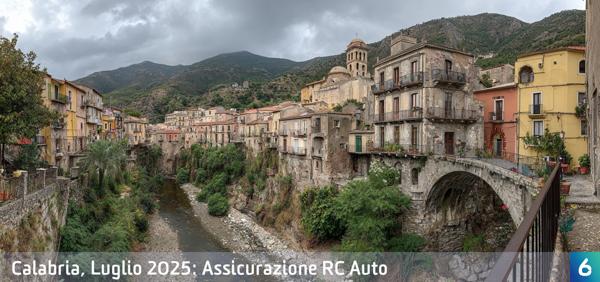 Osservatorio Prezzi Assicurazione Auto in Calabria in Luglio 2025