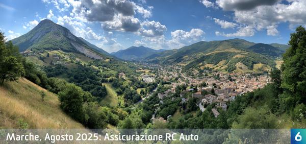 Osservatorio Prezzi Assicurazione Auto nelle Marche in Agosto 2025