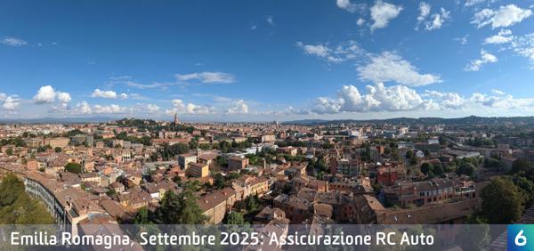 Osservatorio Prezzi Assicurazione Auto in Emilia Romagna in Settembre 2025