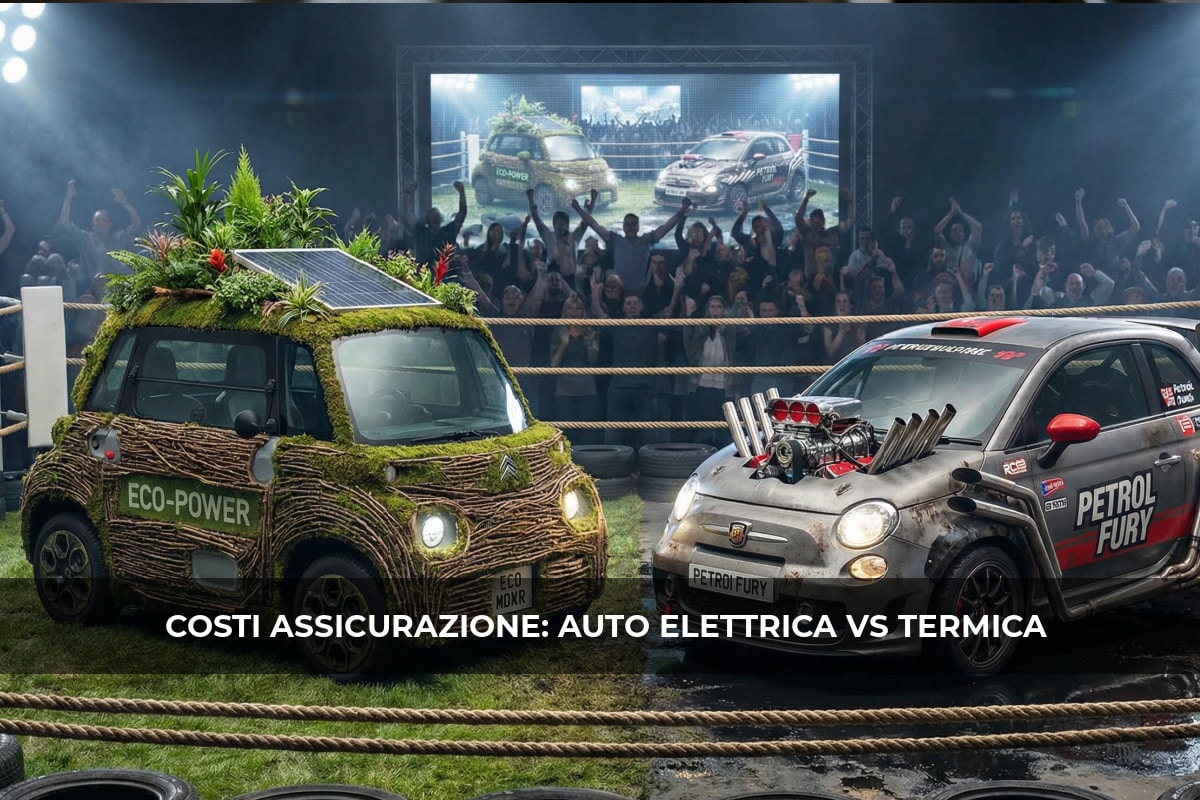 Assicurazione auto elettrica vs termica costi