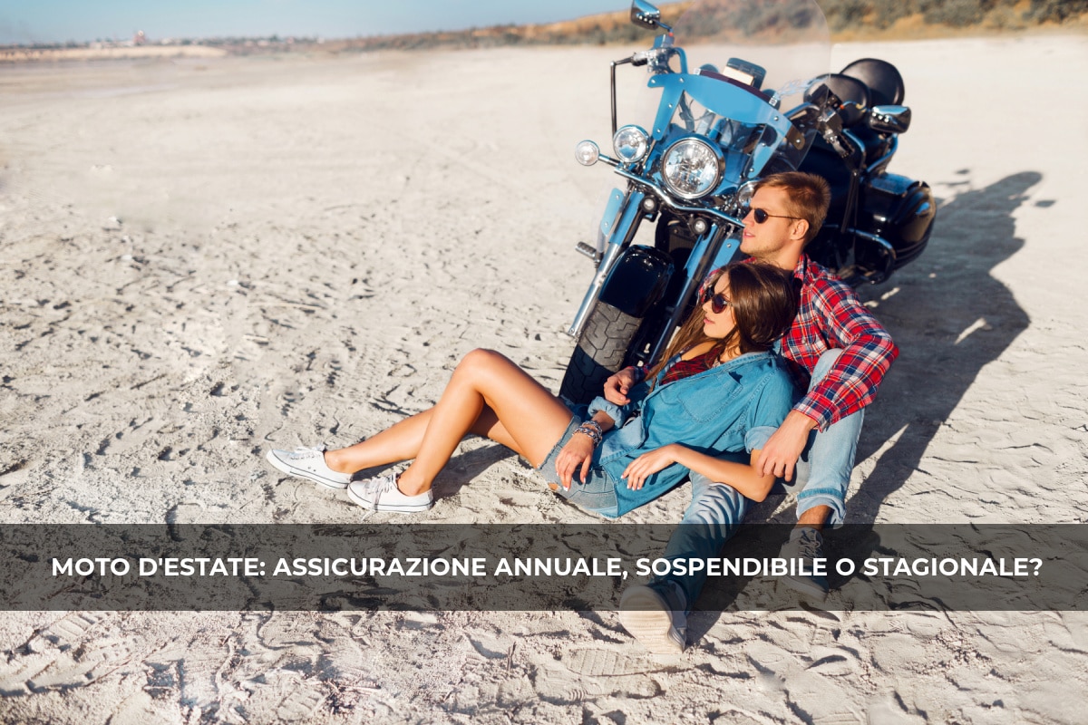 moto d'estate polizza assicurativa annuale stagionale o sospendibile