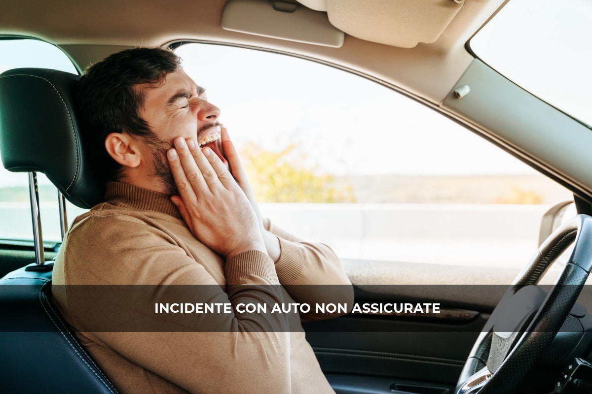 incidente con auto non assicurate